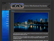 Tablet Screenshot of davismechmn.com